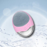Silicone Facial Cleansing Device Electric Facial Cleansing Device Ultrasonic Beauty Device